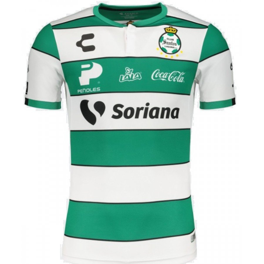 Klubai Store Camisa oficial Charly Santos Laguna 2019 2020 I jogador